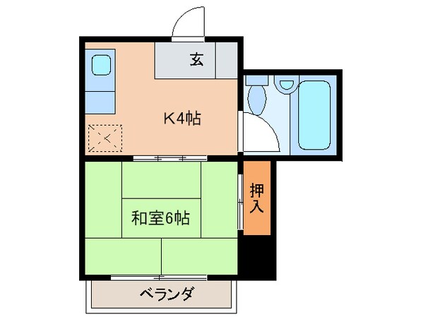 渡辺ビルの物件間取画像